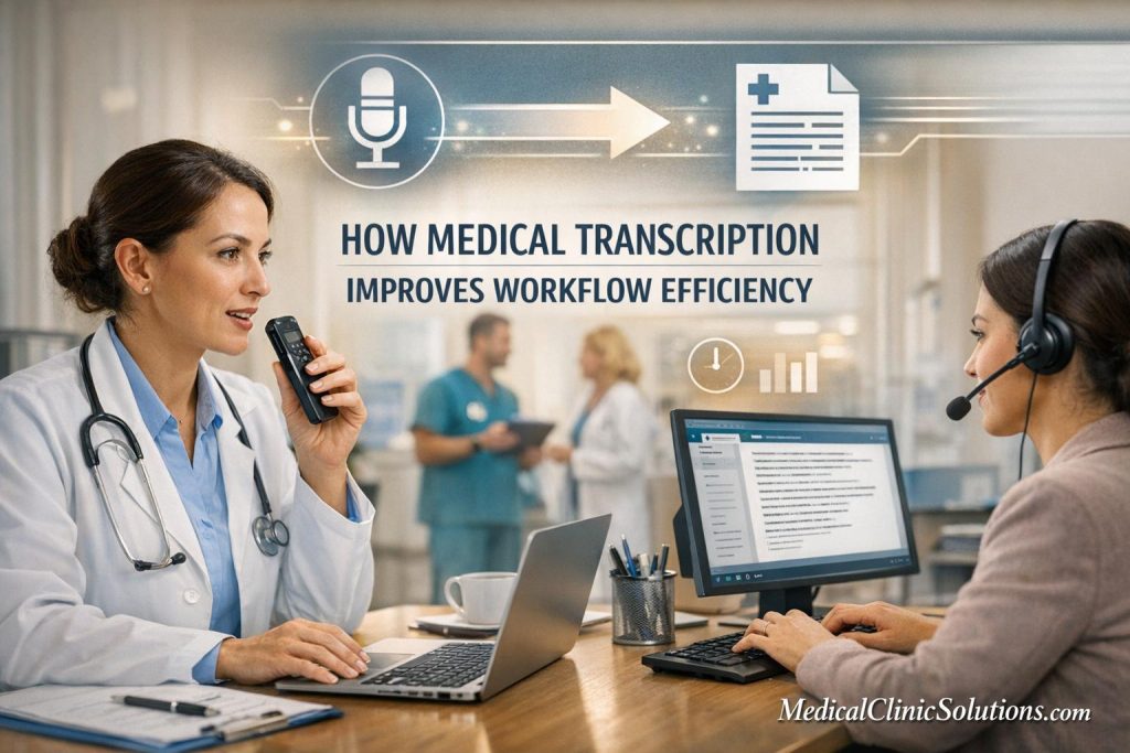 How Medical Transcription Improves Workflow Efficiency