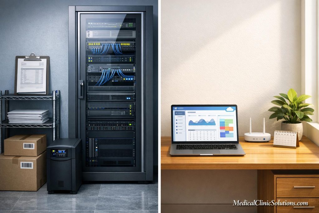 Cloud-Based vs On-Premise EMR: Which Fits Your Budget